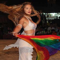 Arabic Belly Dance in The Desert